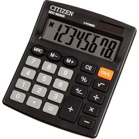 Настолен калкулатор Citizen SDC-805NR, 8 разряден дисплей