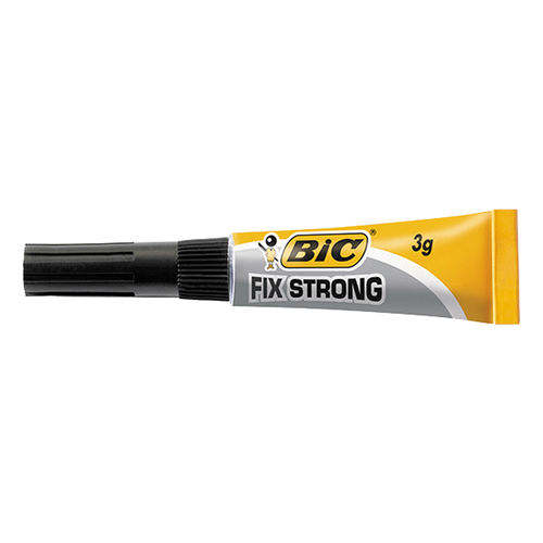 Секундно универсално лепило Bic Fix Strong, 3 g